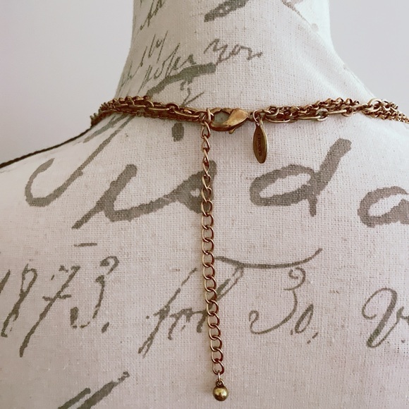 755. Chico’s Mauve and Brown Necklace - Picture 6 of 6